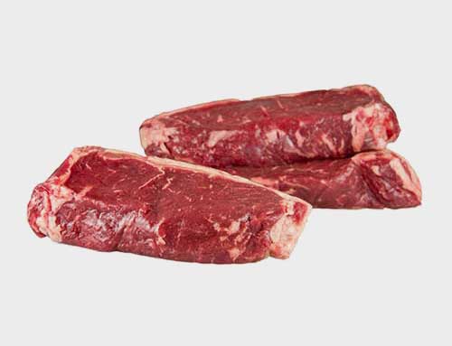 beef strip steaks